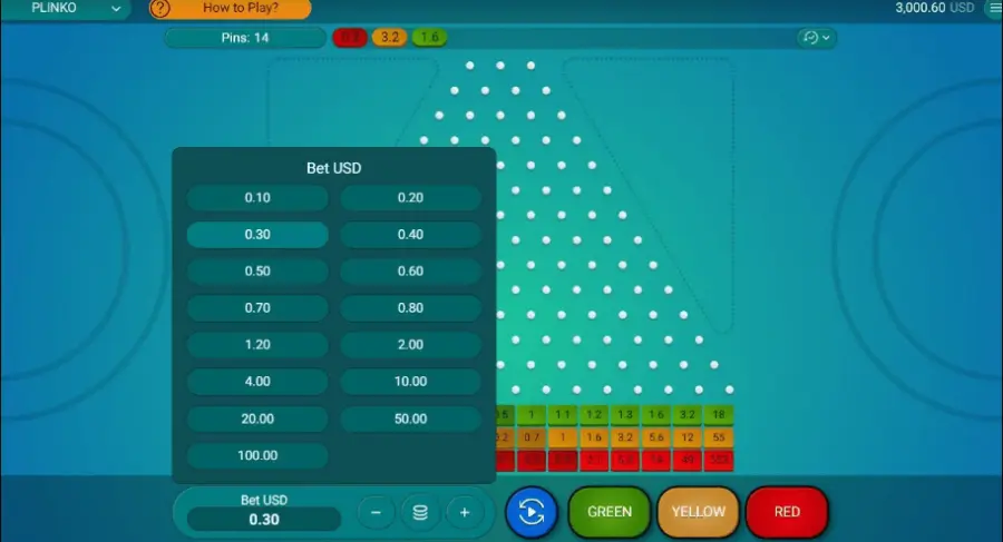 Plinko bc game